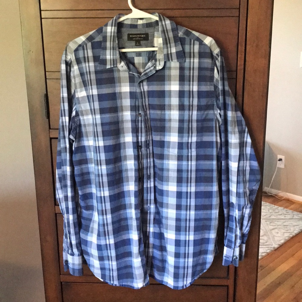 [banana republic] button down